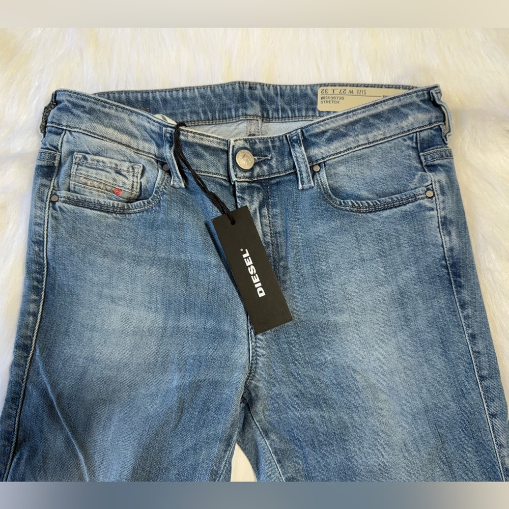 NEW Diesel Women's Blue Jeans Size 27